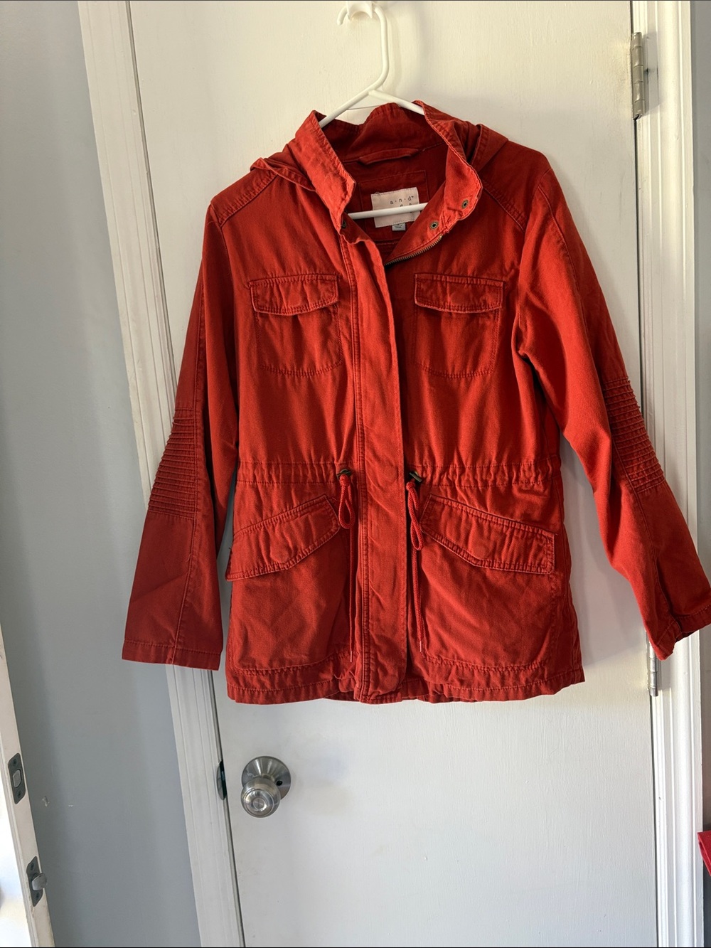 Women’s Rust Hooded Utility Jacket